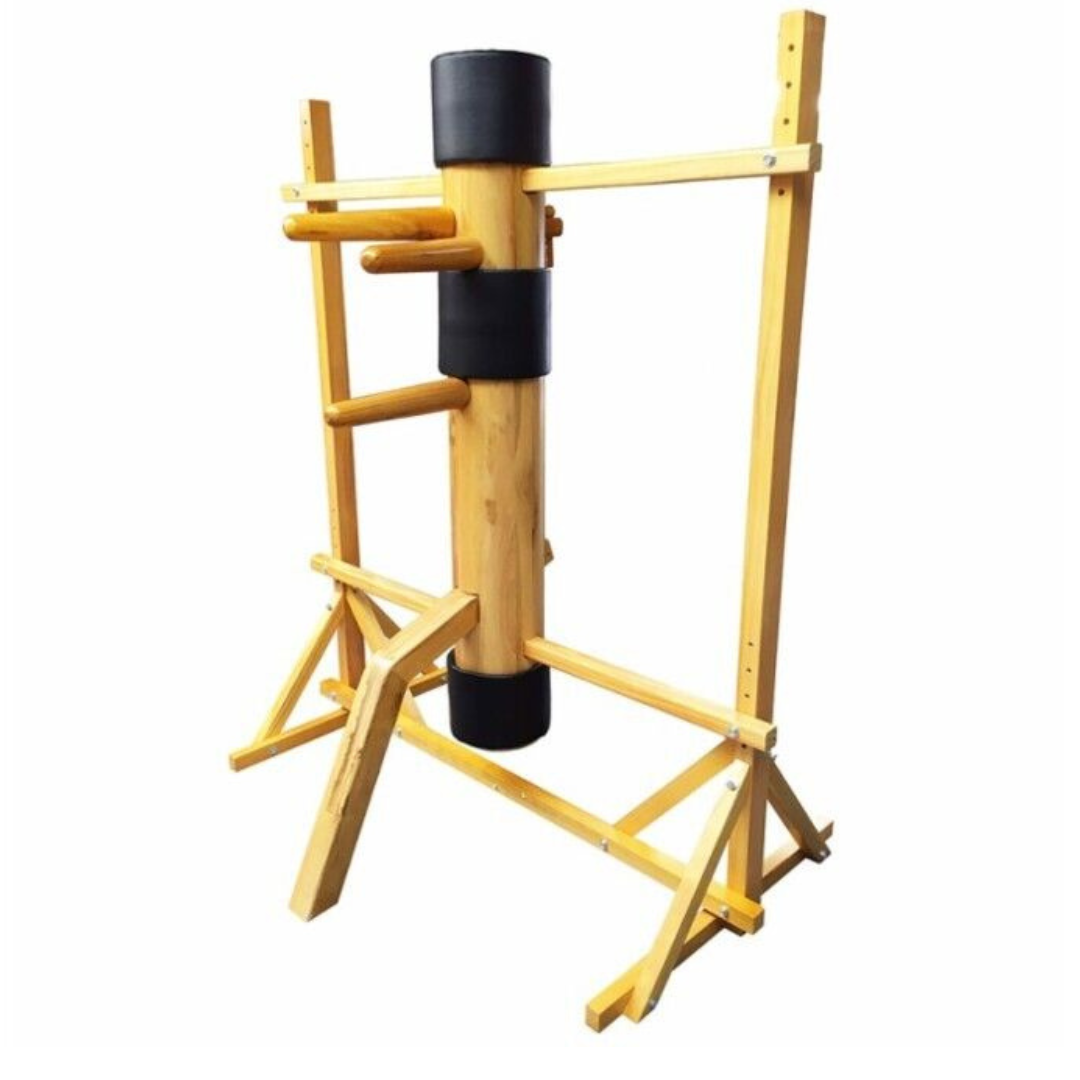 Traditional Adjustable Wing Chun Kung Fu Training Oak Wooden Dummy